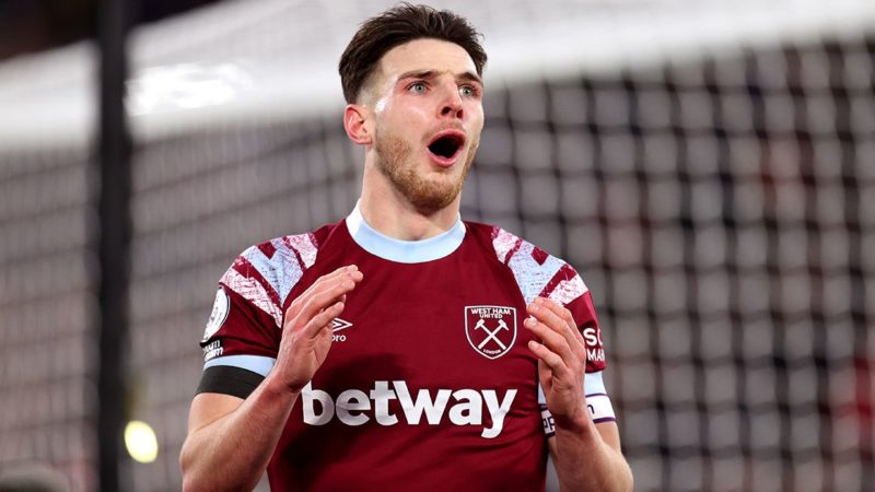Il Manchester City prepara un’offerta per Declan Rice – che potrebbe far saltare l’Arsenal fuori dall’acqua: rapporto