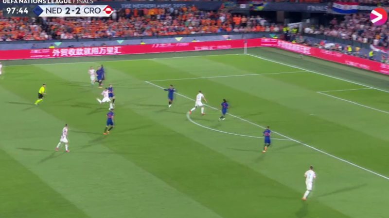Lo straordinario gol che ha portato la Croazia alla finale di Nations League