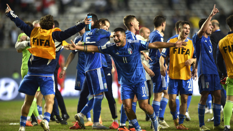 Serie A: Il ‘monito’ della Sub20 italiana a Mancini e ai maggiori: fine del Mondiale e lungo futuro davanti