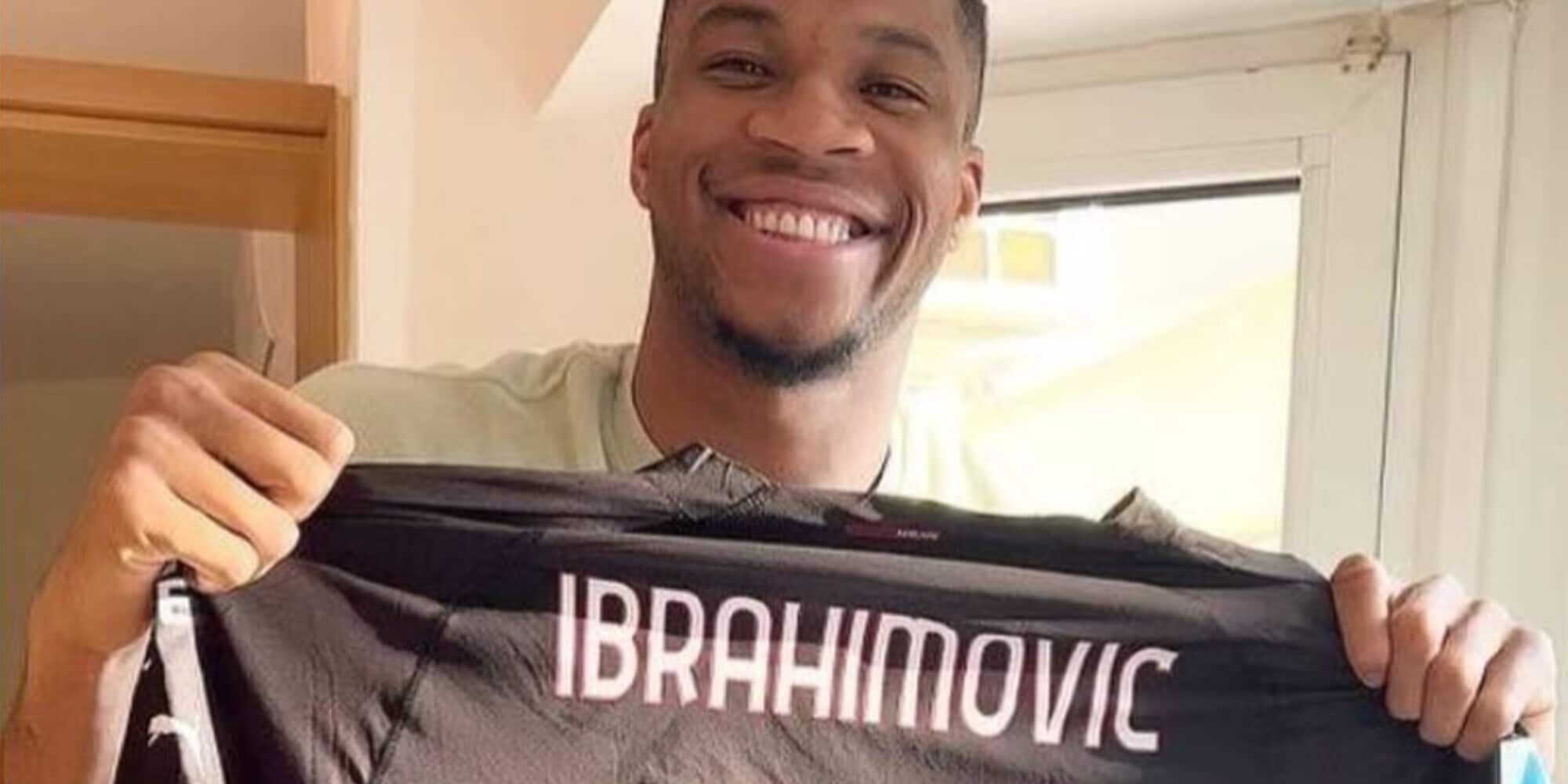 Tuttosport – Antetokounmpo, il regalo di Ibra e una dedica speciale: “Sei il migliore”
