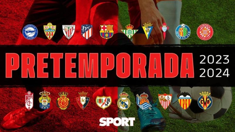 calendario e partite amichevoli dei club Primera