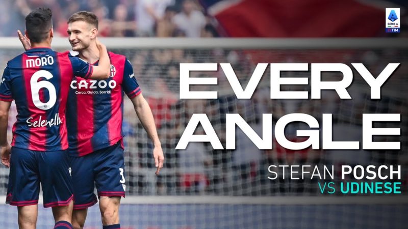 Posch lascia volare |  Ogni angolo |  Bologna-Udinese |  Serie A 2022/23