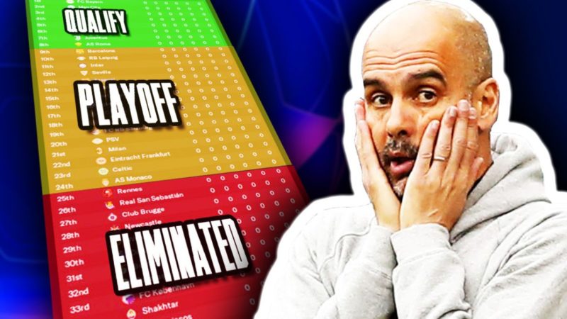 Come funziona effettivamente il nuovo format della Champions League