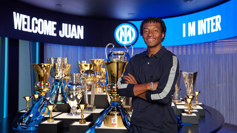 Juan Cuadrado, nuovo giocatore dell’Inter