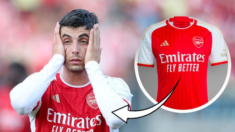 L’Arsenal indossa un’autentica maglia Adidas in preseason?  La nuova maglia dei Gunners non è in vendita