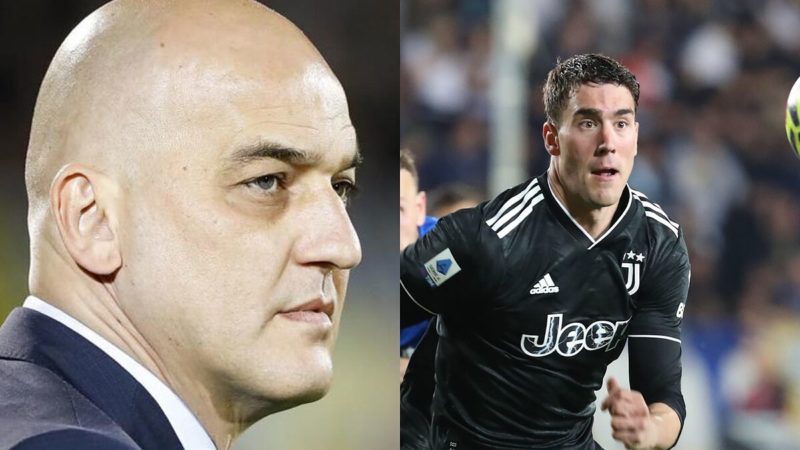 Serie A: Kovacevic consiglia la Juve: “Resterò con Vlahovic prima di Lukaku”
