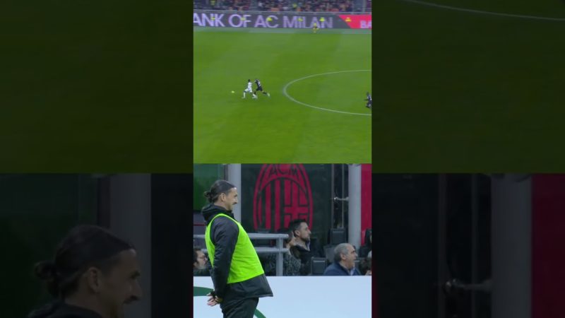La faccia di Zlatan = 😬 ➡️ 😮‍💨 #MilanSalernitana #pantaloncini