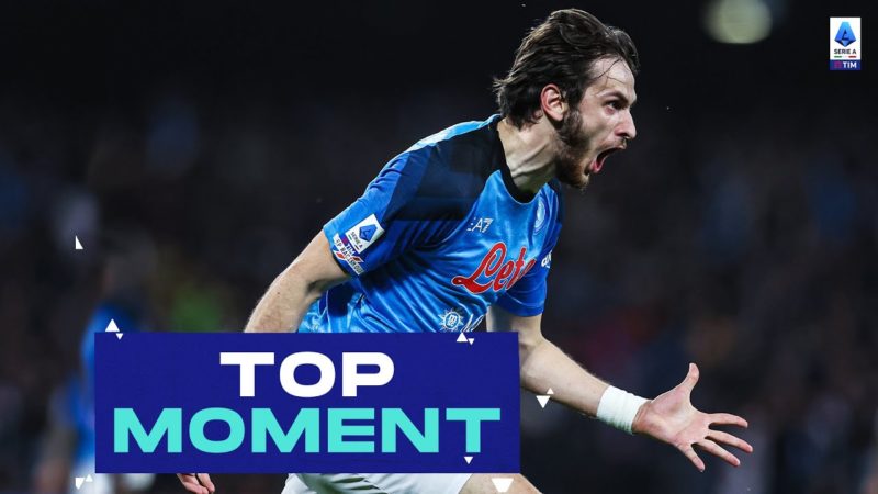 Pura classe da Kvaratskhelia |  Momento principale |  Napoli-Atalanta |  Serie A 2022/23