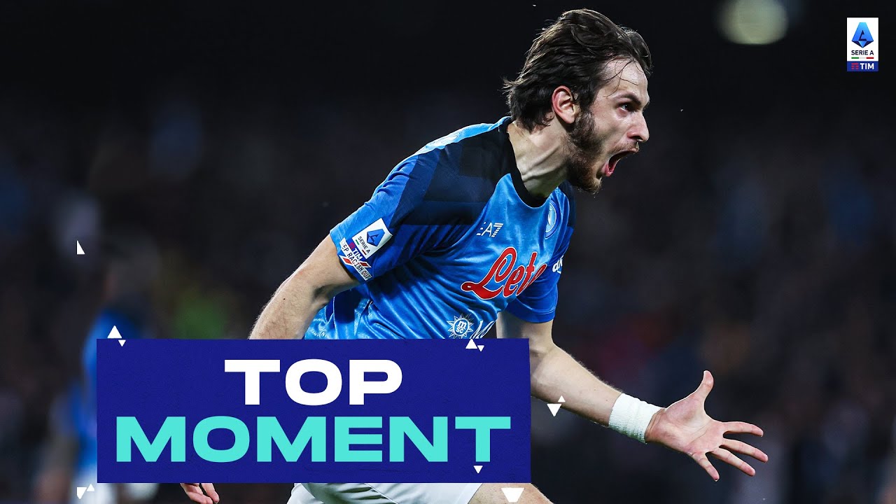 Pura classe da Kvaratskhelia | Momento principale | Napoli-Atalanta | Serie A 2022/23