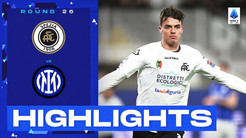 Spezia-Inter 2-1 |  Maldini segna contro l’Inter!: Gol e Highlights |  Serie A 2022/23