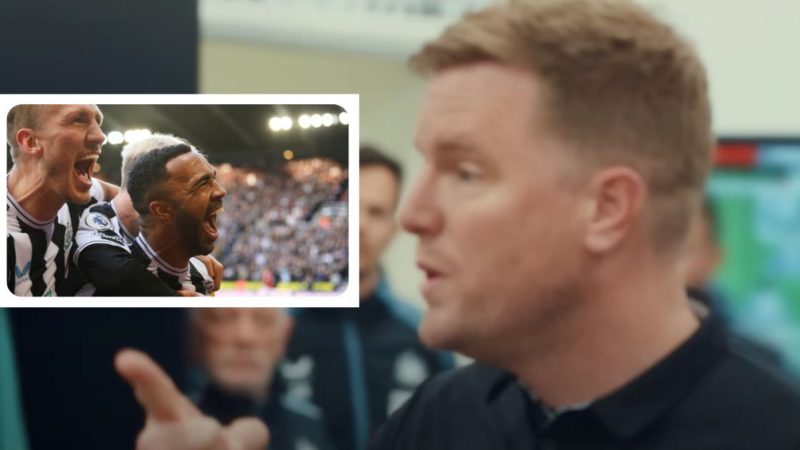 “Diamoglielo, cazzo” Il discorso della squadra di Eddie Howe che ha sconvolto il Manchester United