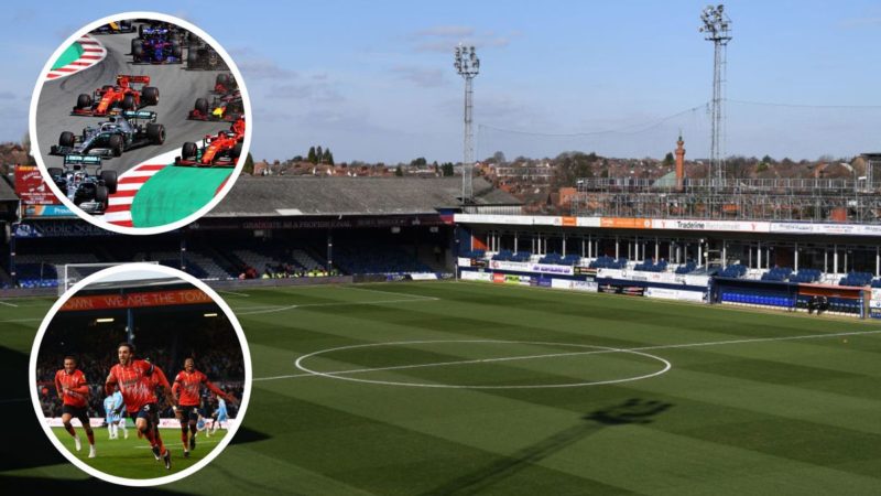 Luton Town una volta propose una sostituzione di 70.000 posti per Kenilworth Road, completa di pista di Formula Uno