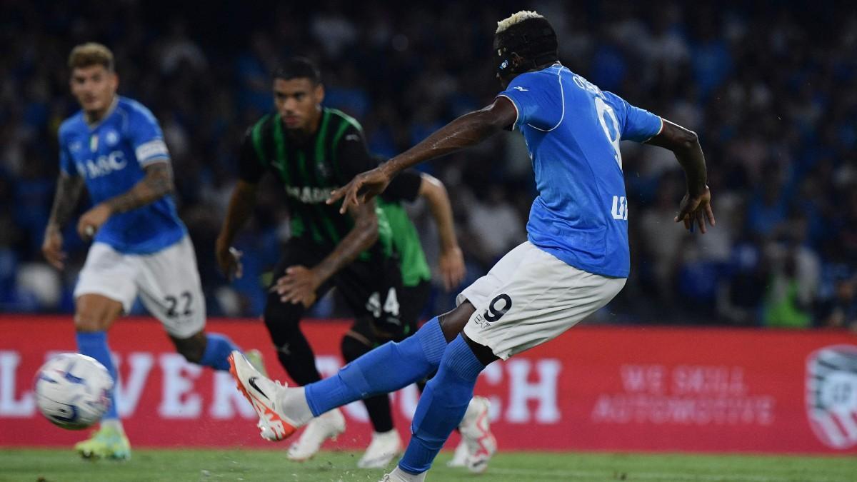 Riepilogo e gol di Napoli – Sassuolo (2-0) giornata 2