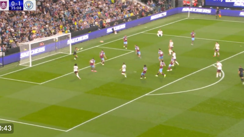 Sorprendente secondo per Haaland a Burnley