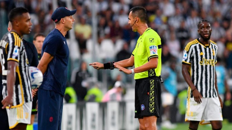 TS – Giudice Sportivo Serie A, multato un dirigente dopo Juve-Bologna