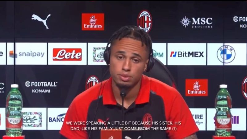 TS – Okafor, che gaffe della traduttrice Milan alla presentazione: “È morta…”