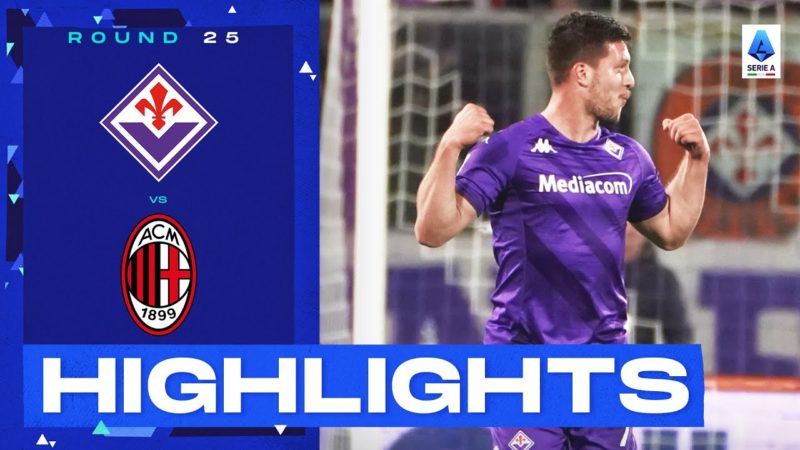 Fiorentina-Milan 2-1 |  La Viola travolge i rossoneri a Firenze: Gol e Highlights |  Serie A 2022/23