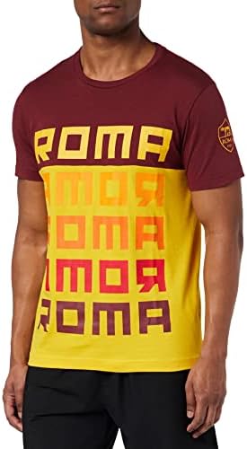 AS Roma, Tee Shirt Amor Uomo, Roma Red – idea regalo as roma