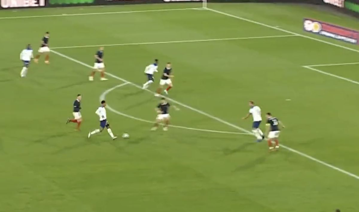 Bellingham e Kane si uniscono per ripristinare il vantaggio di due gol dell’Inghilterra contro la Scozia