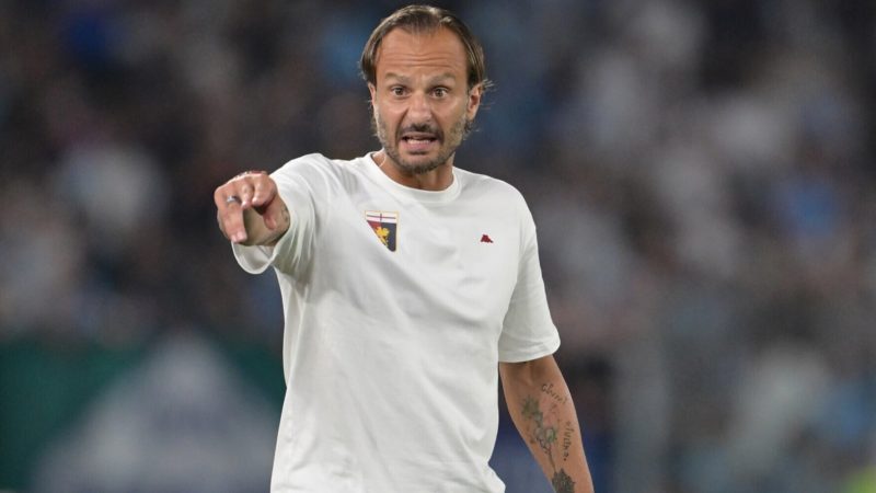 CdS – Genoa, Gilardino contro il calciomercato: “C’è una cosa assurda”