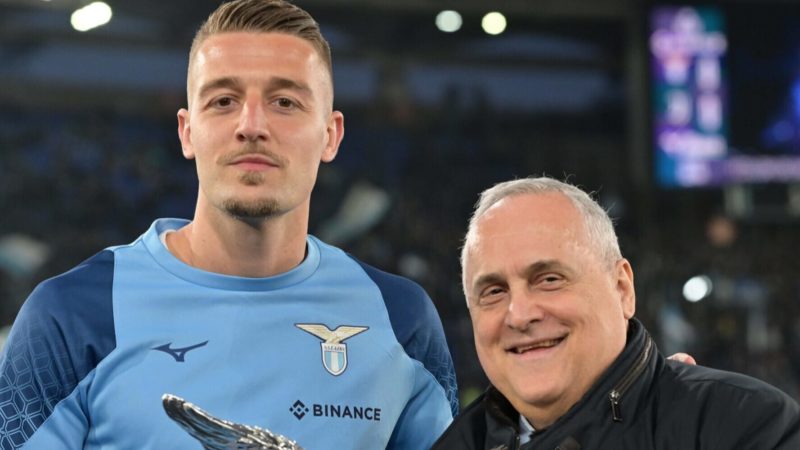 CdS – Lazio, Lotito e il retroscena su Milinkovic: “100 milioni da un’italiana…”