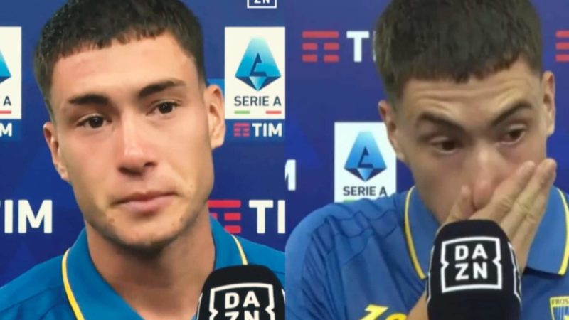 CdS – Soulé scoppia in lacrime dopo Udinese-Frosinone: il motivo è struggente