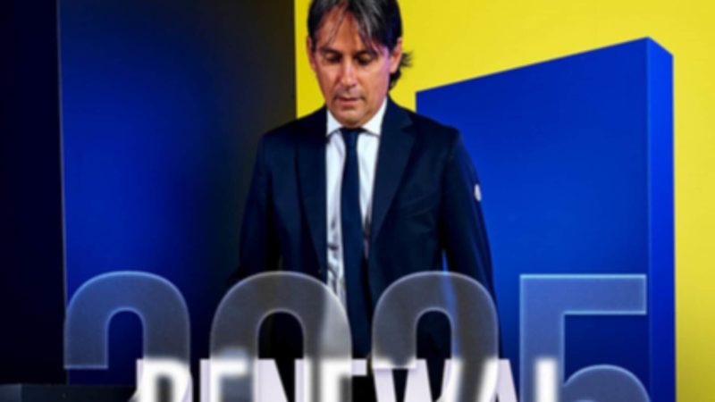 CdS – Ufficiale, Inzaghi rinnova con l’Inter fino al 2025