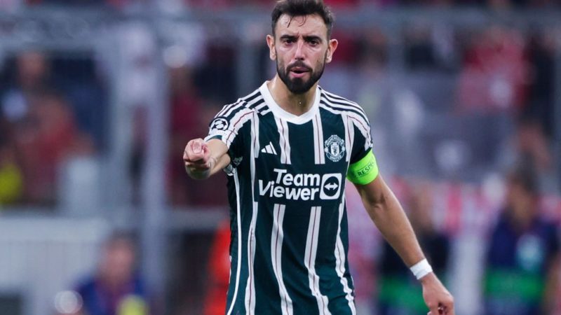 Il capitano del Manchester United Bruno Fernandes sposta la colpa del Bayern Monaco da Andre Onana