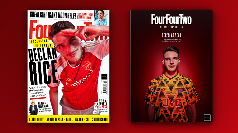 Nella rivista: Declan Rice, intervista esclusiva!  Tre decenni di FIFA ed EA Sports!  IN PIÙ Sarina Weigman!  Celtico sotto copertura!  Isole Faroe e ALTRO