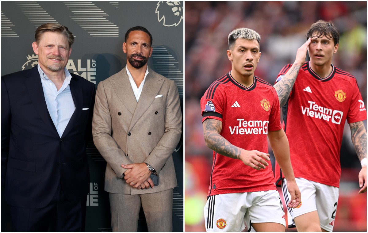 Notizie dal Manchester United: Schmeichel sbatte Lisandro Martinez