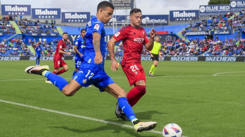 Riepilogo e gol di Getafe-Osasuna (3-2) giornata 5