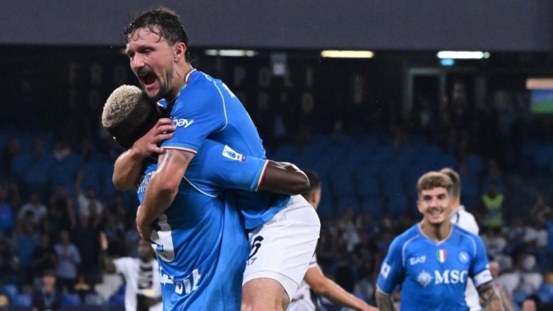 Riepilogo e gol di Napoli – Udinese (4-1) giornata 6