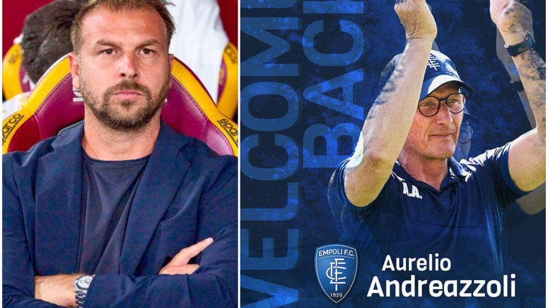 Serie A: Empoli, prima squadra di Serie A a cambiare allenatore