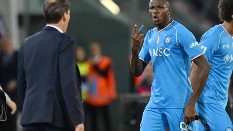 Serie A |  Gli attriti tra Osimhen e Rudi Garcia rendono evidenti i problemi del Napoli