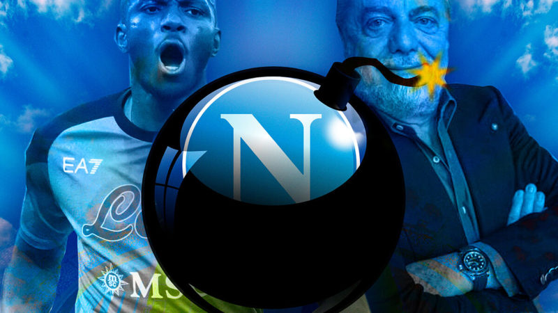 Serie A: Osimhen – De Laurentiis: il rapporto incendiario con l’attaccante da 150 milioni