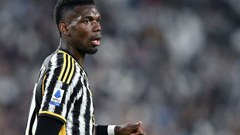 Serie A: Pogba chiede controanalisi: rischia fino a quattro anni di sanzione