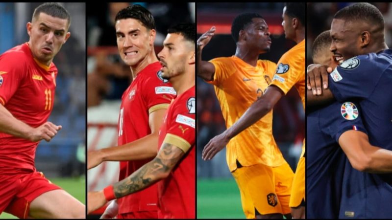 Tuttosport – Vlahovic non basta alla Serbia, Olanda show con Dumfries. Francia, Thuram!