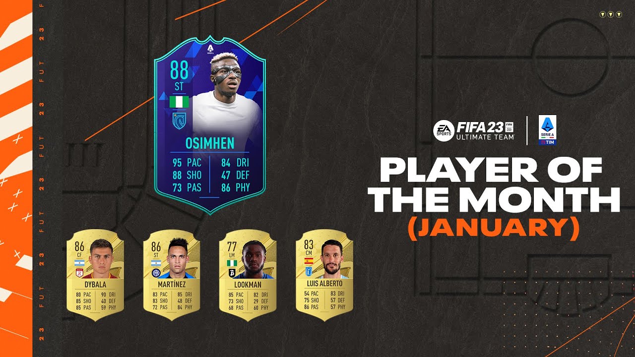 Victor Osimhen | Giocatore del mese: gennaio 2023 | Serie A 2022/23