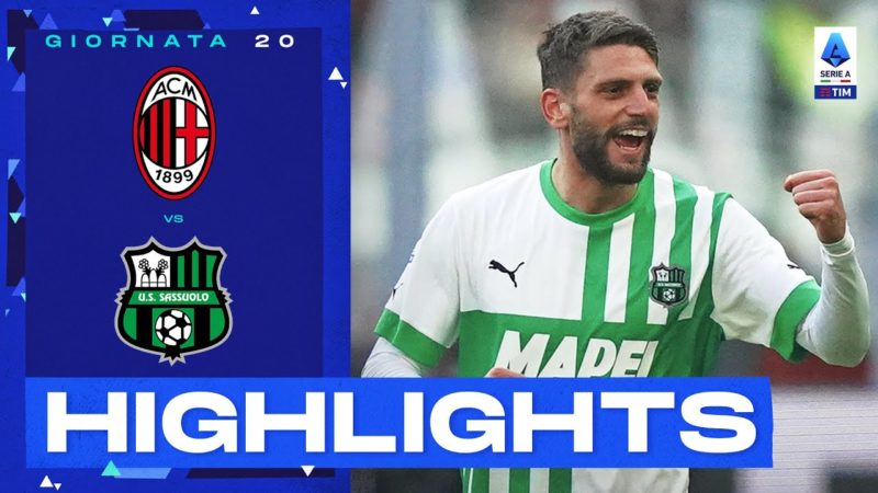 Milan-Sassuolo 2-5 |  Travolgente Sassuolo a San Siro: Gol e Highlights |  Serie A TIM 2022/23