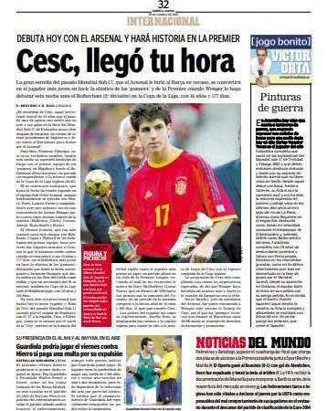 20 anni dall’esordio del Cesc con l’Arsenal: “Sono tornato a casa mangiando un Kinder Bueno”