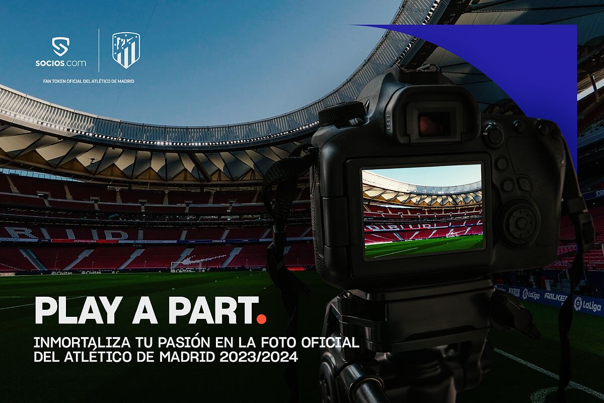 Fan Tokens: Atlético de Madrid e Socios.com inviteranno due tokenisti a posare per la foto ufficiale della stagione