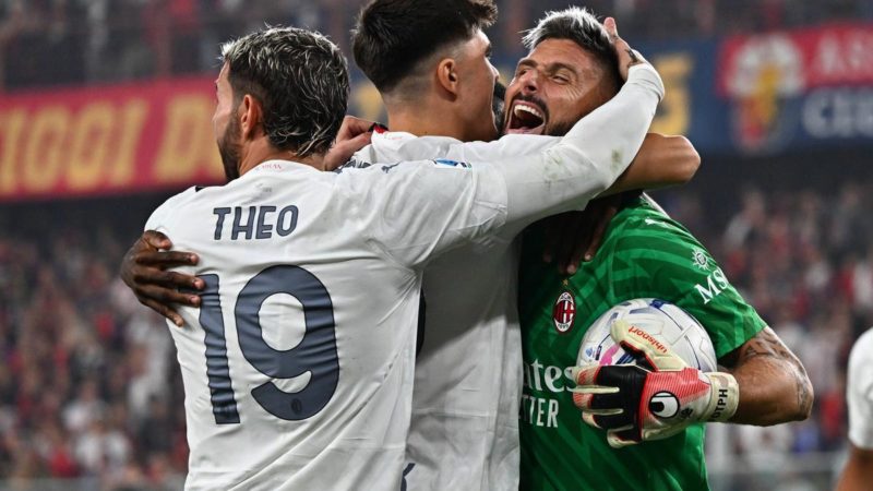 Riepilogo di Genoa – Milan (0-1), giornata 8.
