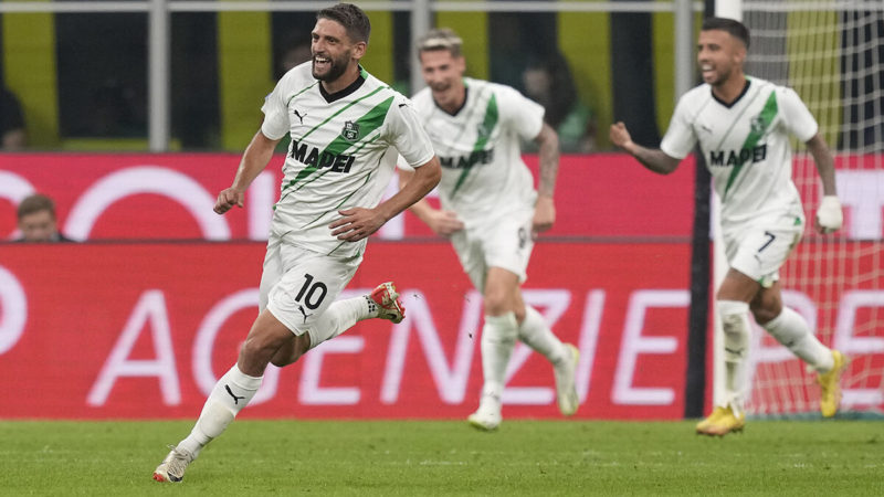 Serie A: Berardi, il calciatore della Champions che brilla al Sassuolo… e al suo giardino di San Siro