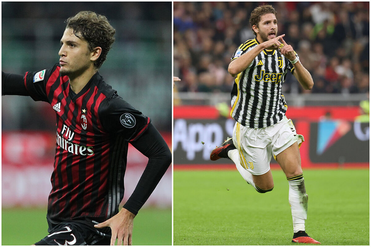 Serie A: Coincidenza storica di Locatelli: gol a San Siro con due maglie diverse… nello stesso giorno
