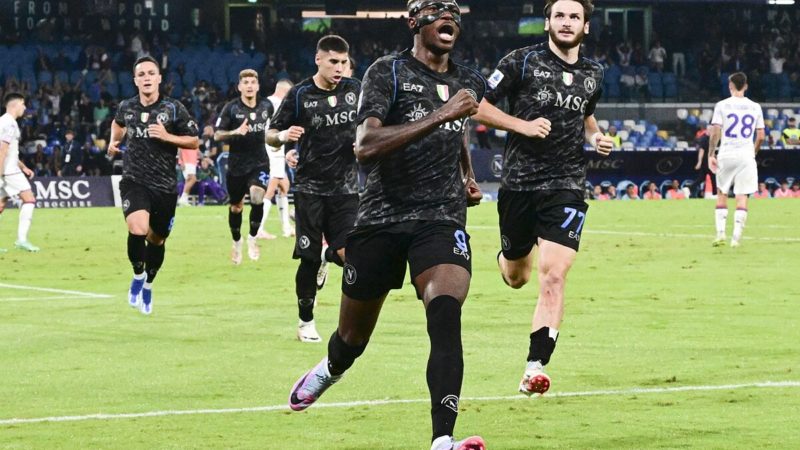Serie A: De Laurentiis: “Ci siamo stretti la mano… ma Osimhen ha cambiato idea”