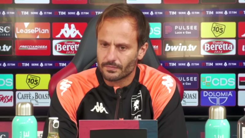 TS – Gilardino, Genoa-Reggiana e i complimenti a Nesta: “Tante avventure insieme”