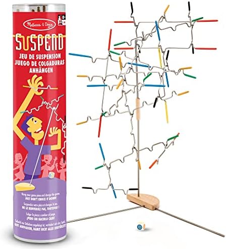 Melissa & Doug Suspend Gioco Da Tavolo Famiglia, Torre Di Legno, Idee Regalo Adulti | 8 Anni Su | Rompicapo Bambini 10 Anni Maschio – idea regalo sampdoria