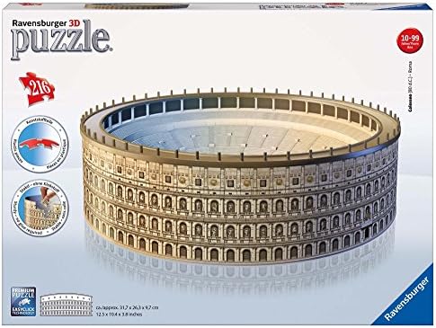 Ravensburger – Colosseo Puzzle 3D 216 Pezzi – idea regalo sampdoria