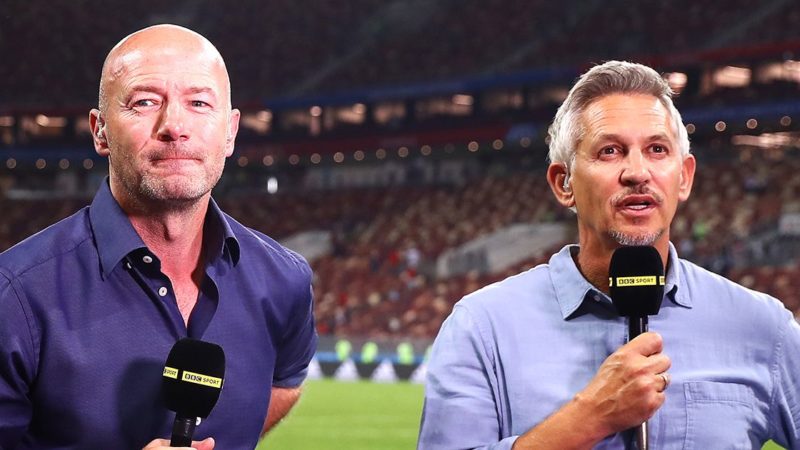 Alan Shearer e Gary Lineker parlano di risse dietro le quinte, di grissini e della partita di calcio “più pazza” che abbiano mai visto