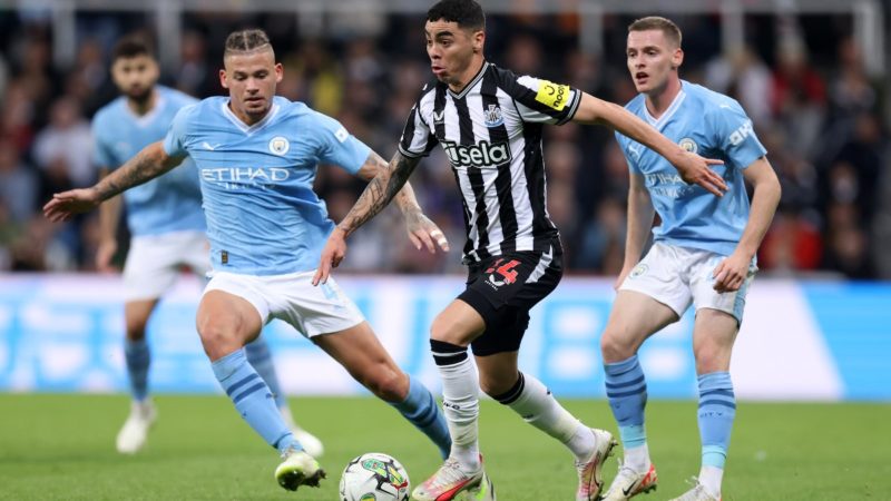 Eddie Howe ha nominato il centrocampista del Manchester City come la “priorità numero uno” del Newcastle per gennaio